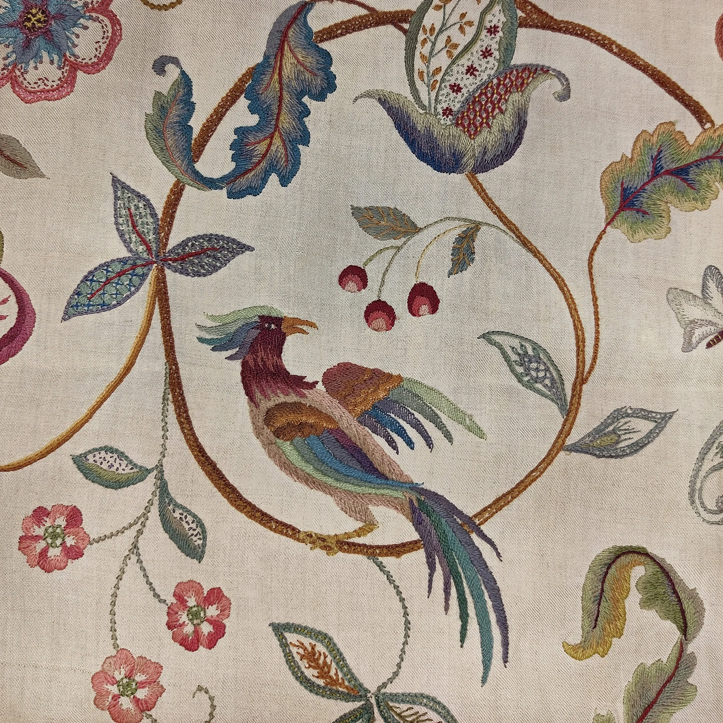 Crewelwork 20th century English hanging 3.jpg