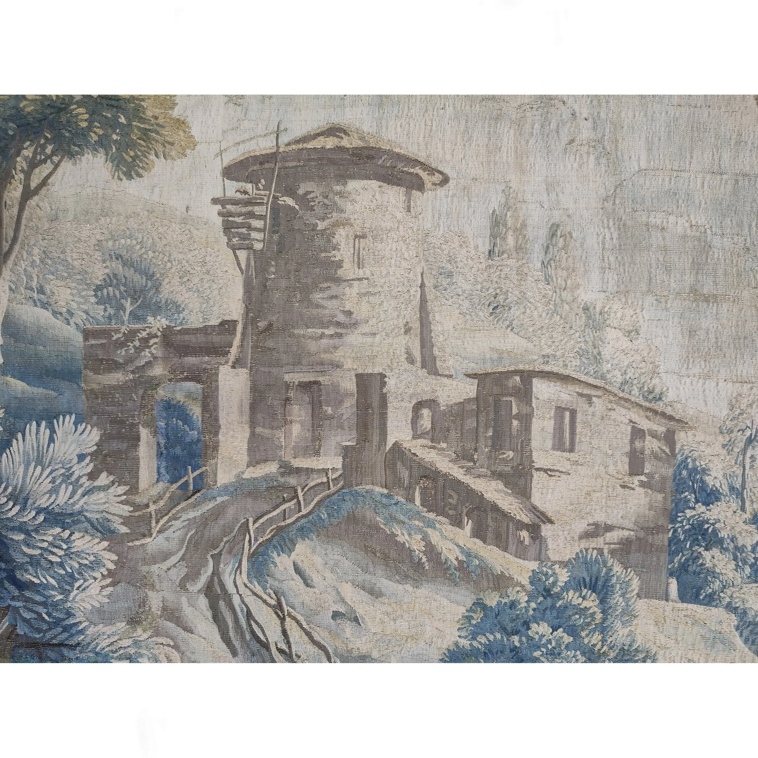 Tapestry Aubusson 18th century La Grosse Tour 6.jpg