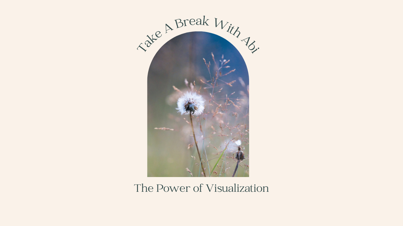 Take a break with Abi - The Power of Visualization