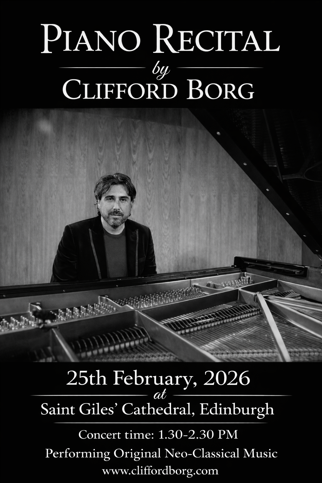 Afternoon Concert: Clifford Borg - Pianist