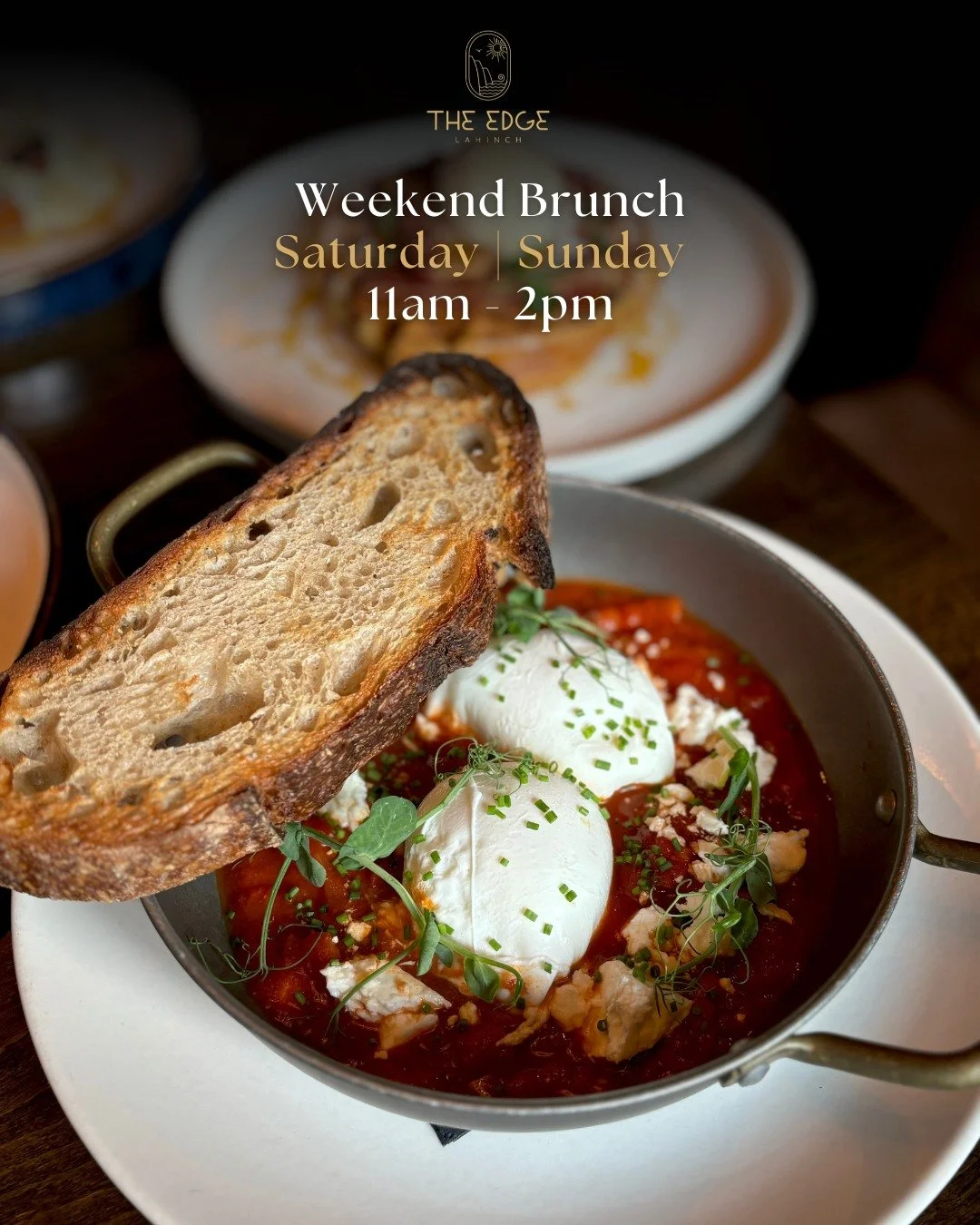 Who says mornings can&rsquo;t be magic?👀

Brunch with us 11am &ndash;2pm, every Saturday and Sunday ✨