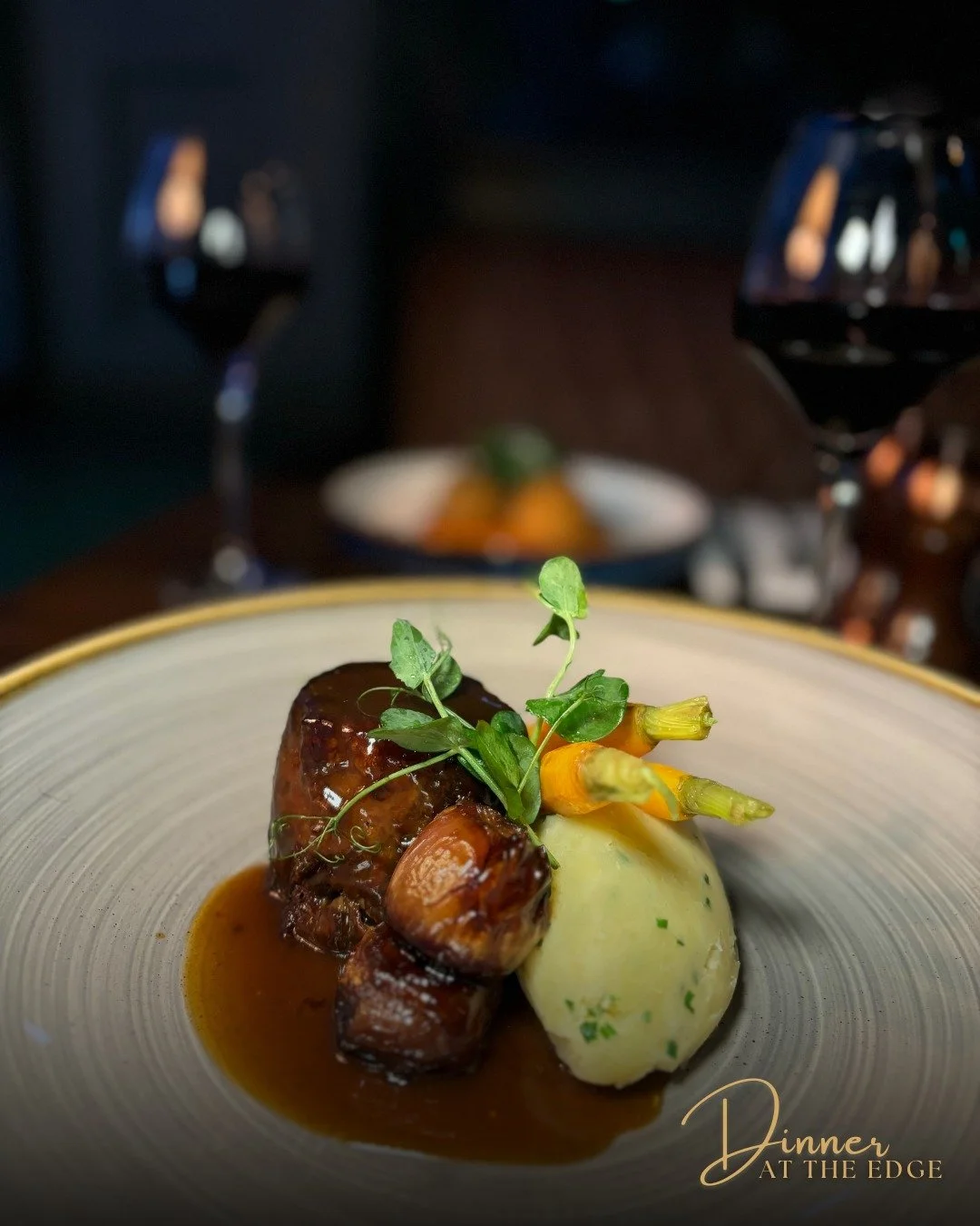 Slow-braised to perfection 🍷✨
 
Our beef featherblade, creamy mash &amp; roasted veg done right!
