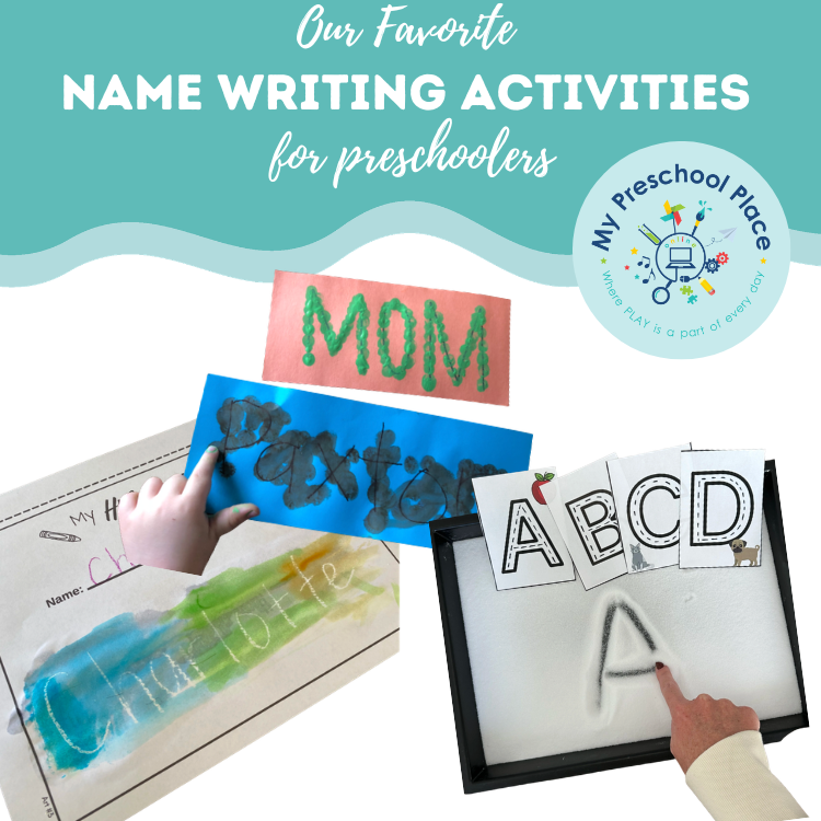Our Favorite Name Writing Activities for Preschoolers