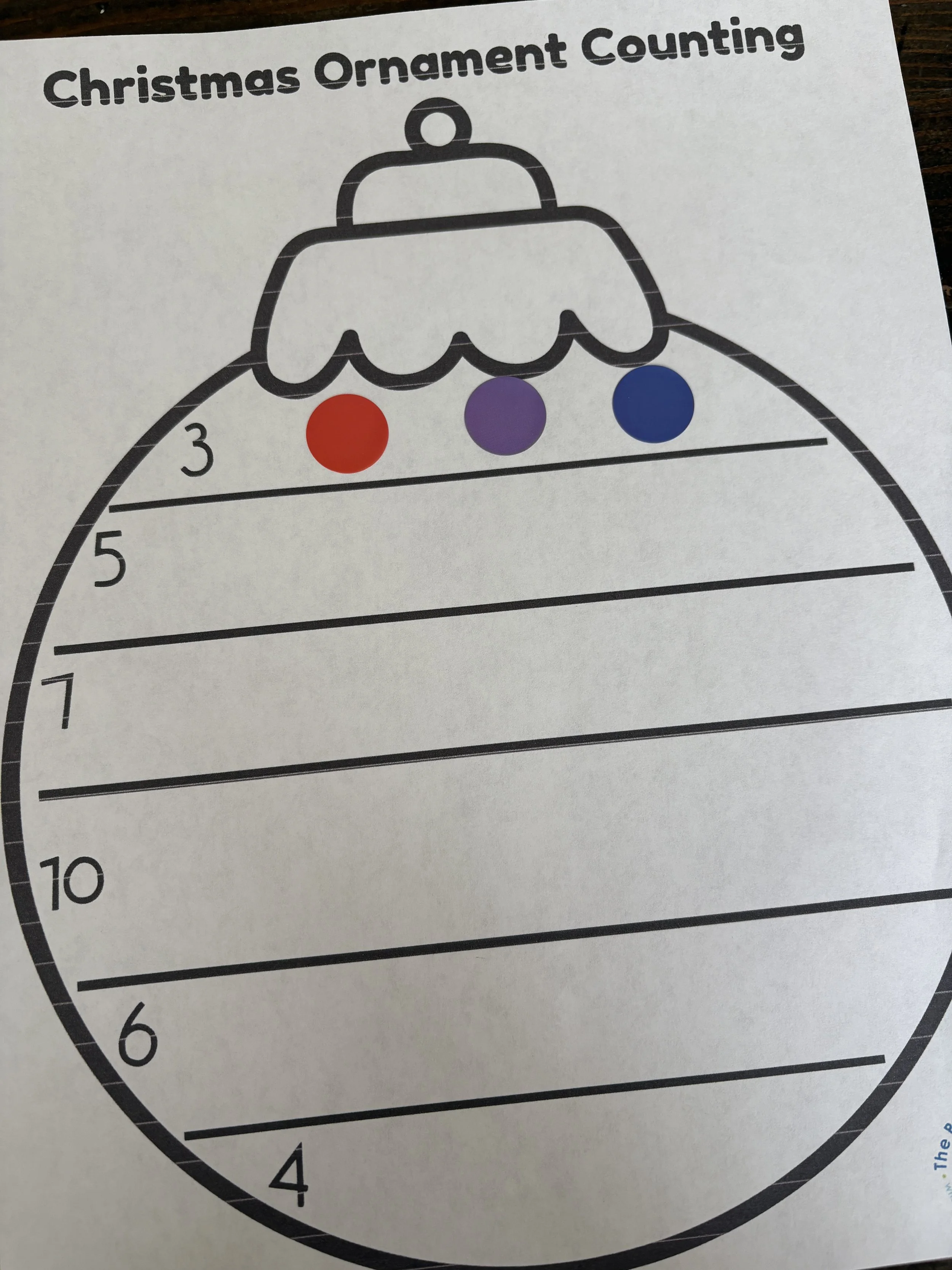 christmas counting ornament 5.JPG