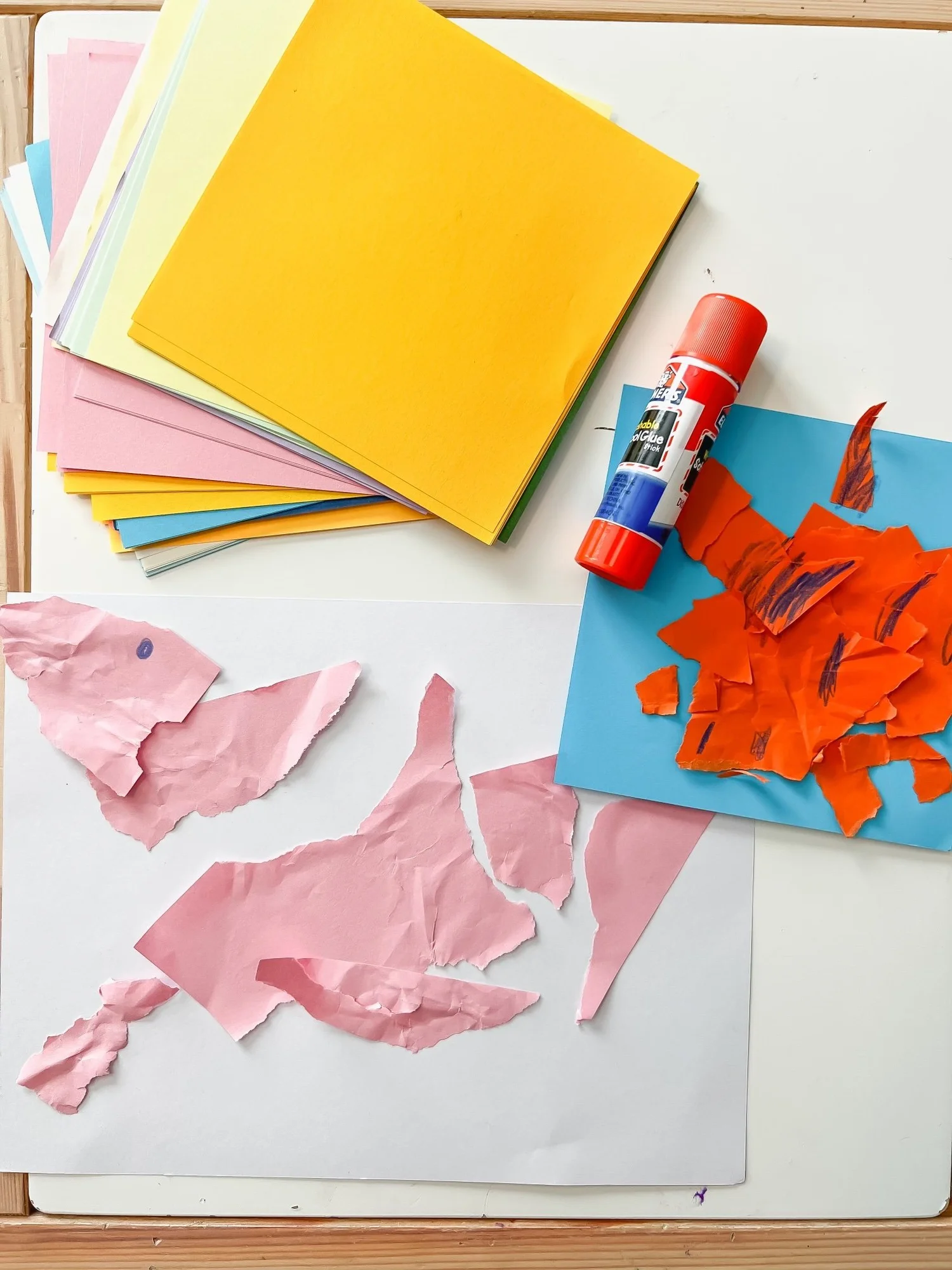Square Process Art for Preschoolers (and free online lesson!) — My ...