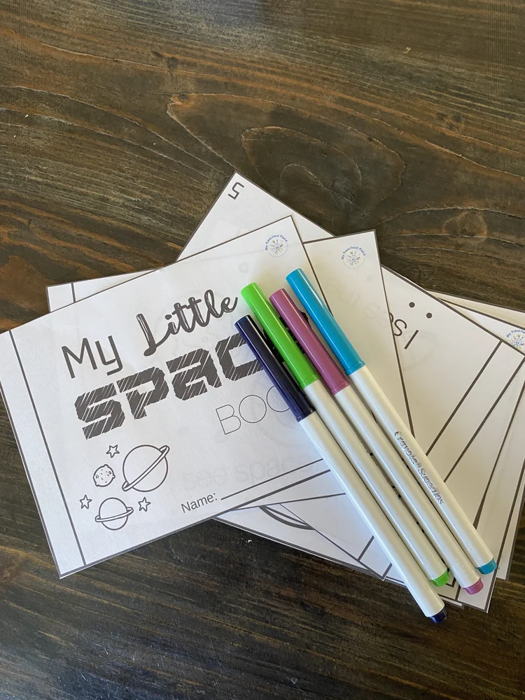 My Little Space Book Guided Reader — My Preschool Place