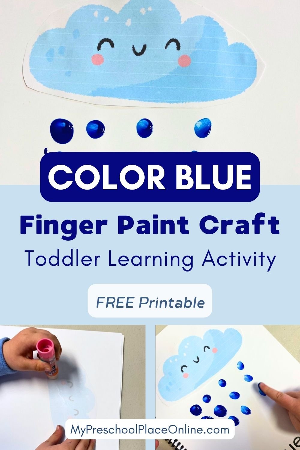 Color Blue Activity for Preschoolers — My Preschool Place