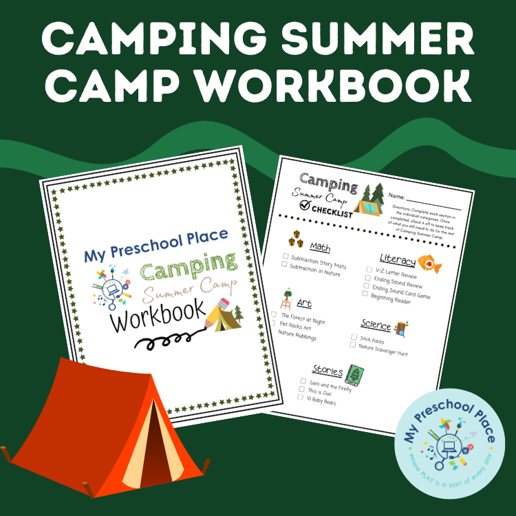 Camping Summer Camp Workbook and Video Lessons