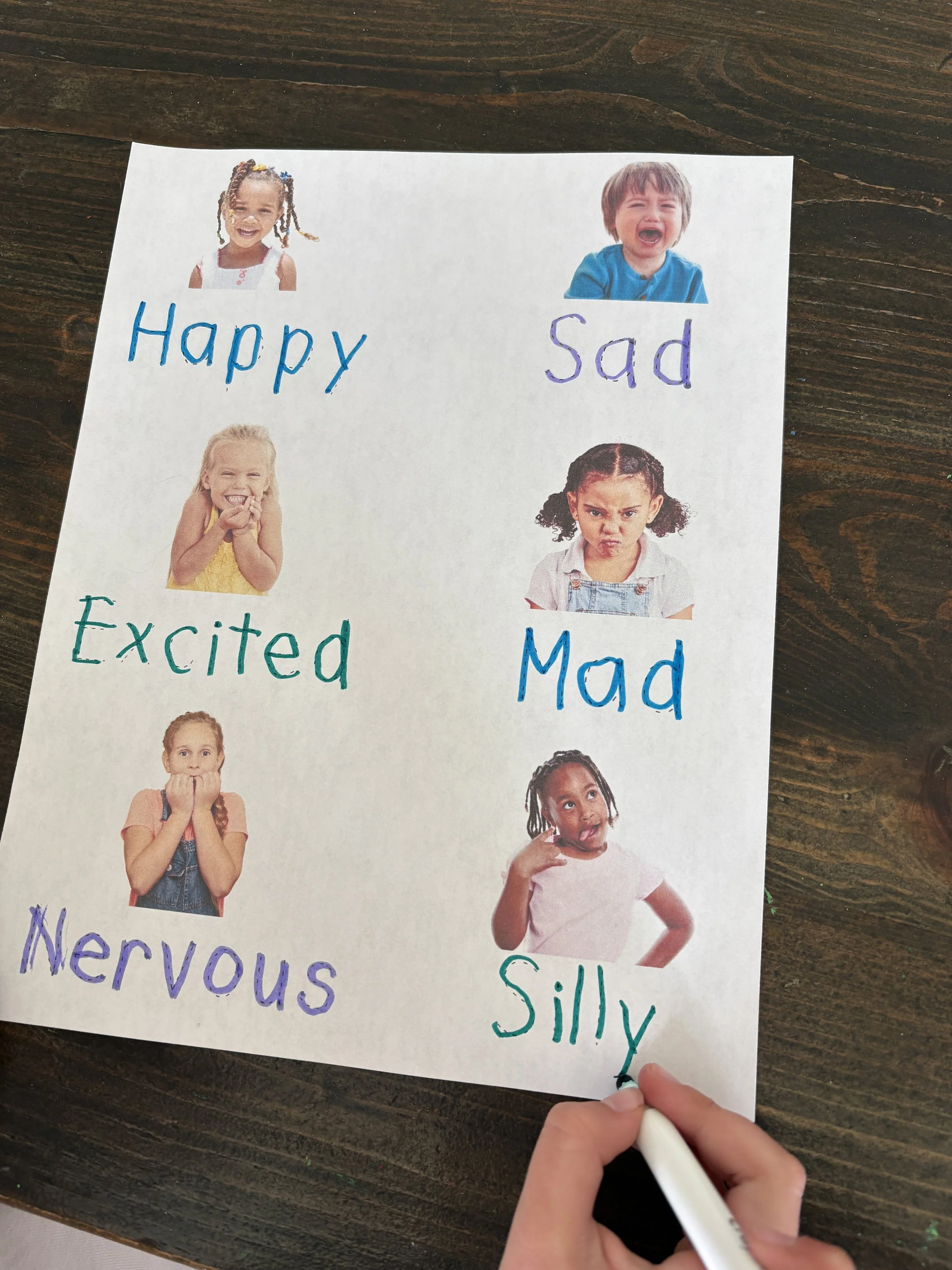 Emotion Words Tracing (free download!)