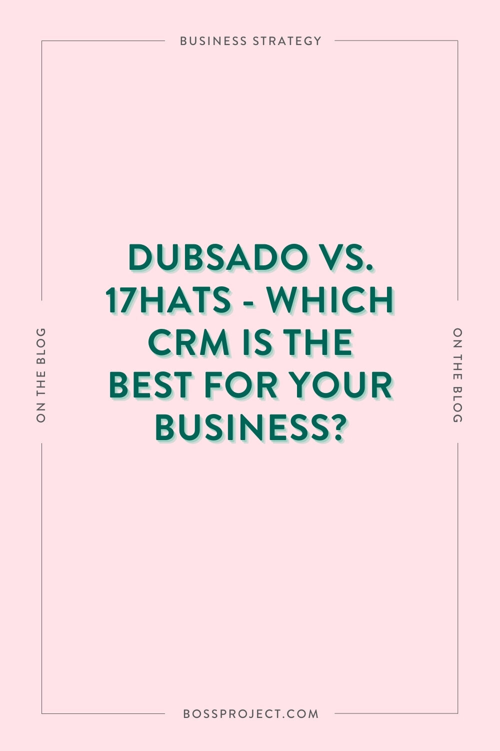 Dubsado vs. HoneyBook - The Best CRM for Creatives — Boss Project