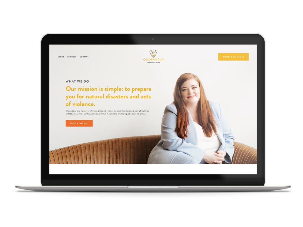 Golden Hour Preparedness: Website Design