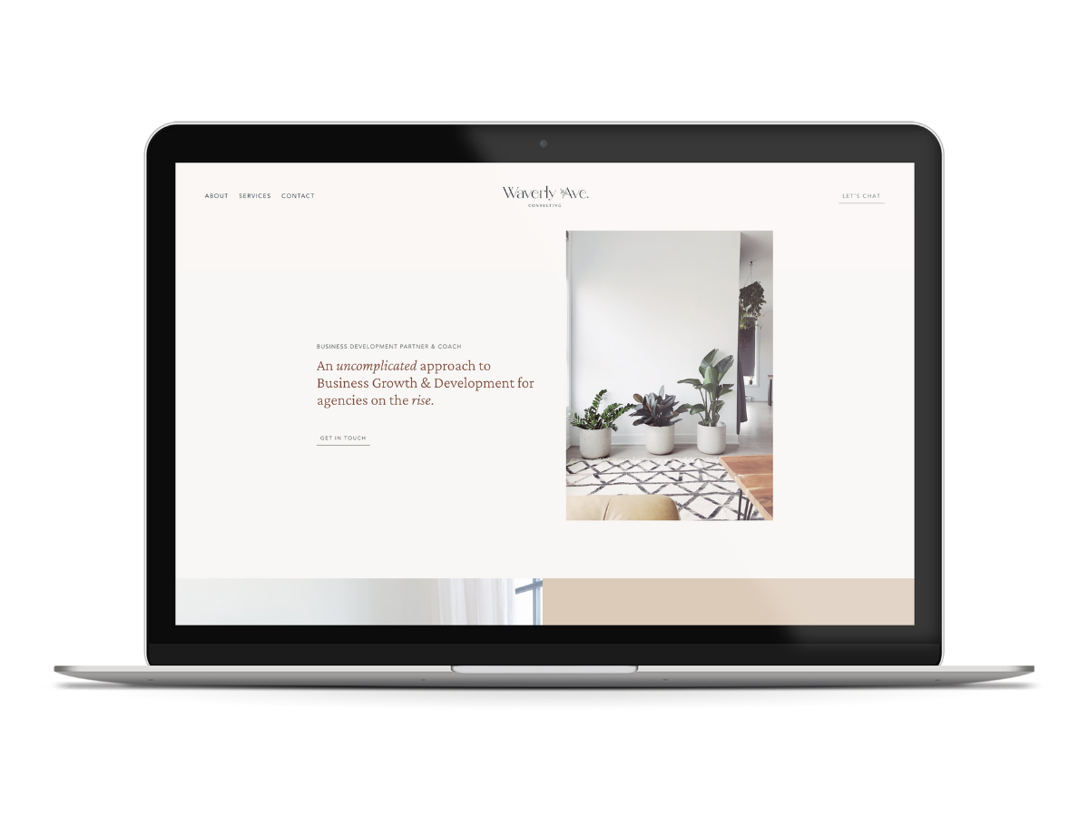 Waverly Ave Consulting: Website Design