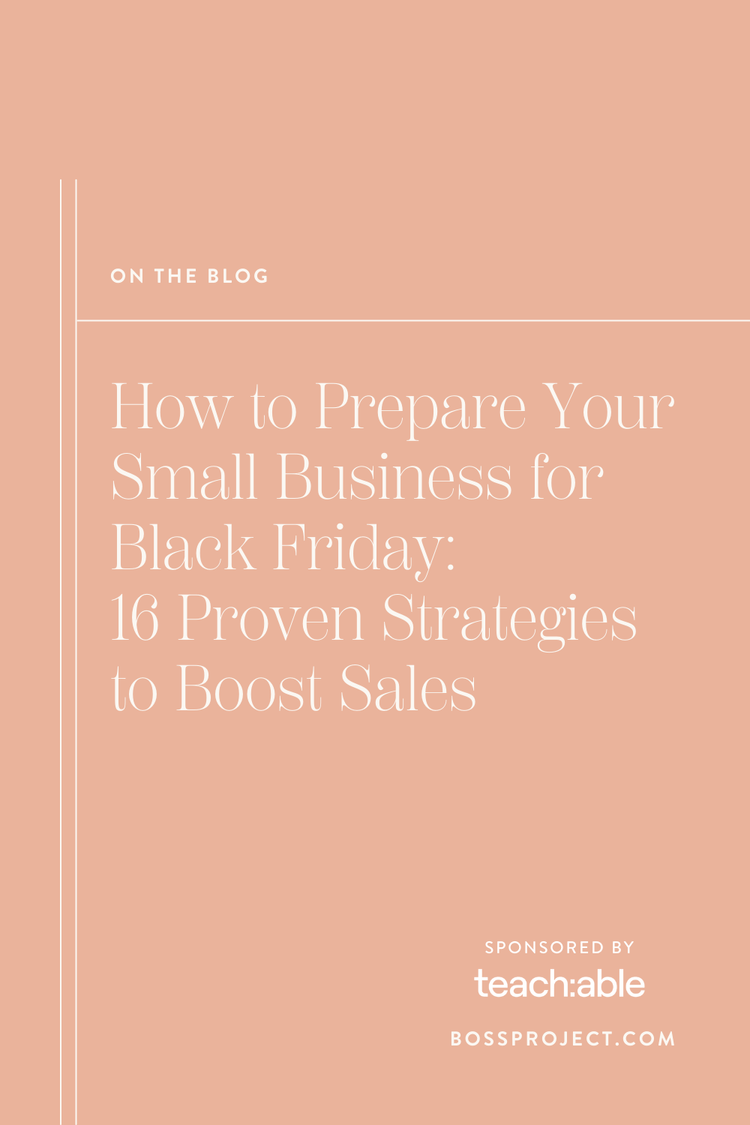 How to Prepare Your Small Business for Black Friday: 16 Proven ...