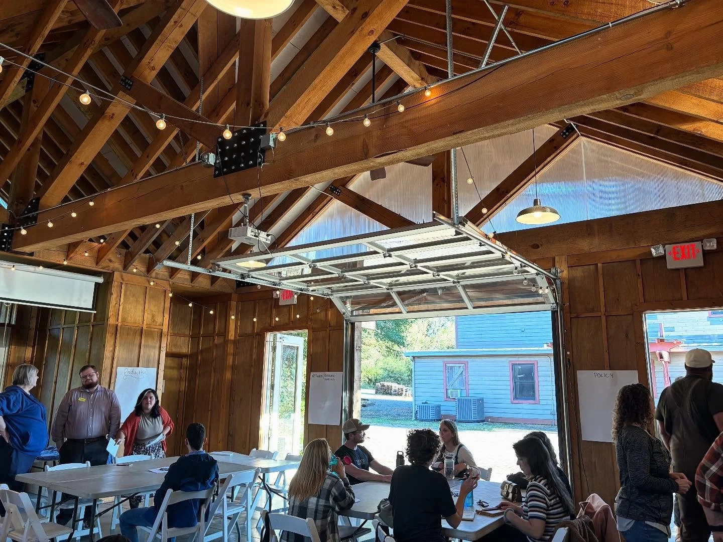 On October 21, we gathered alongside the Chattanooga Food Coalition, the Chattanooga Food Forest Coalition, Wild Violet Permaculture, and Southeast Tennessee CRAFT at Crabtree Farms for the second Urban Ag Roundtable. 

We shared a meal and expanded 