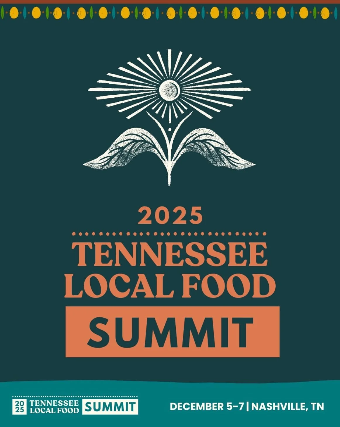 Registration is open for the 15th Annual TN Local Food Summit from December 5-7, 2025 at Trevecca Community Church in Nashville, TN!

This year&rsquo;s theme is Healing Land, Healing Communities. Farmers, ranchers, food system advocates, and professi