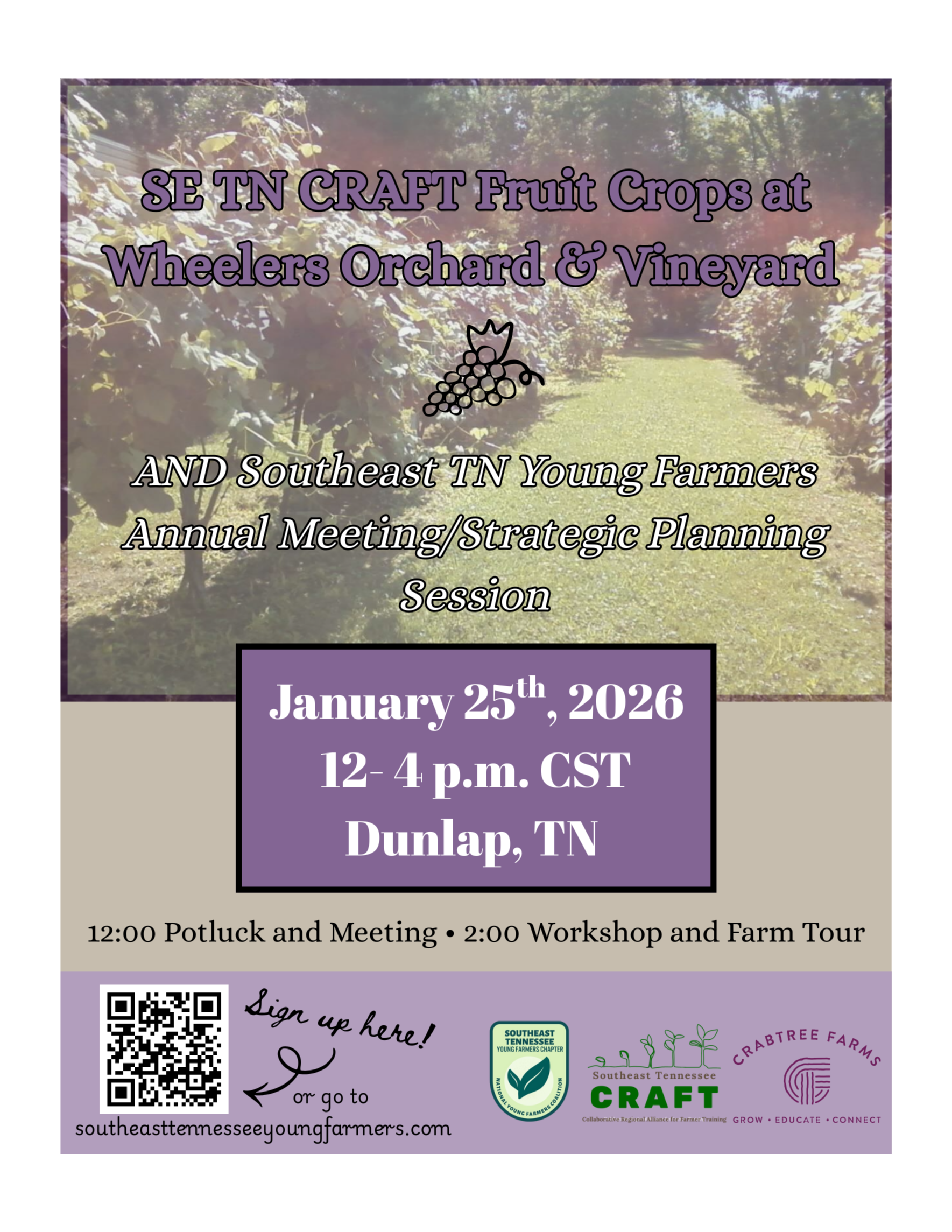 CRAFT Fruit Crops and SeTNYF Annual Meeting/Strategic Planning