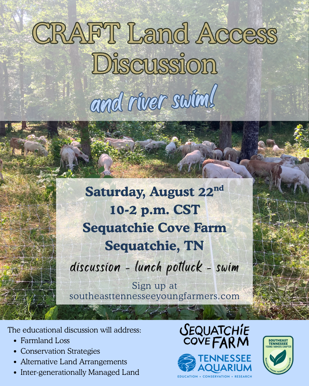 CRAFT Land Access Discussion &amp; River Swim