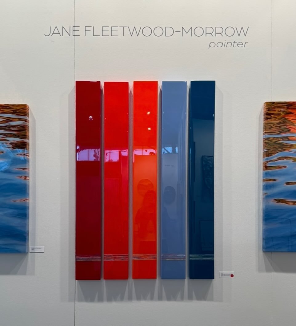 SOLD. This set of Tall Colourscapes recently sold at Artist Project in Toronto. Stay tuned to see where they are now hanging. #@artistprojectto #artfair #artsale #colour #artcollector