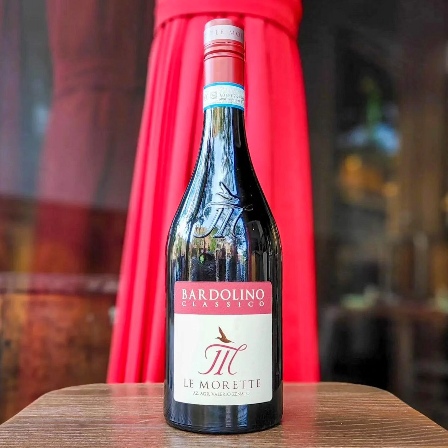 Back on our by the glass list, we have our ever-popular Bardolino from @lemorette.lugana! This light, bright, and fruit-forward red from Marco's home is a perfect springtime wine. Served slightly chilled, it's a perfect wine to start a meal or to hav