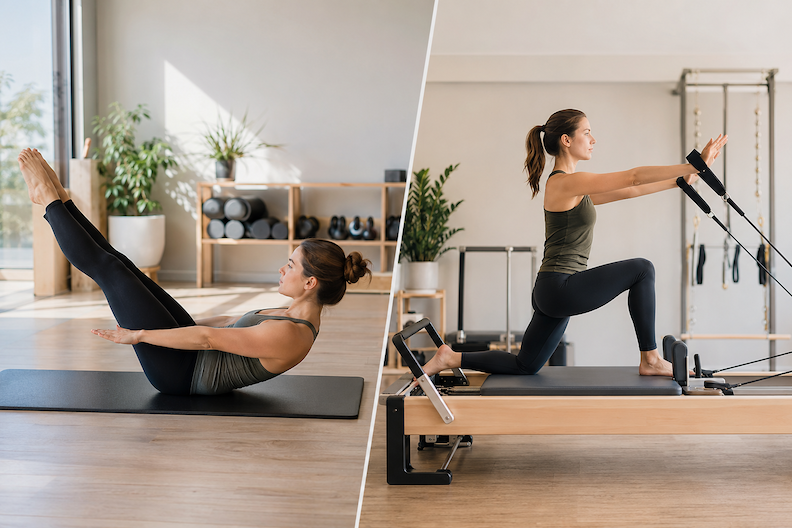 Reformer Pilates vs. Mat Pilates: Which Should You Choose?