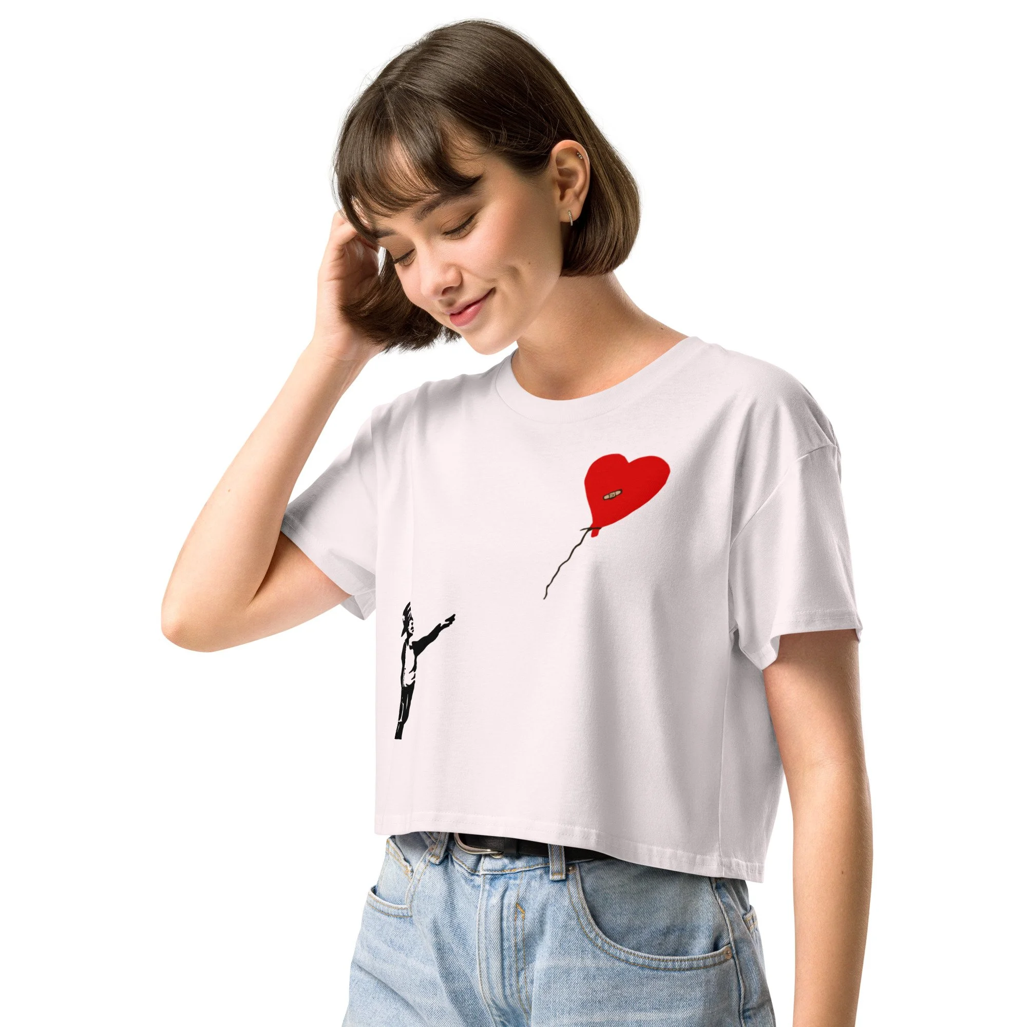 FIFTH&CAIRO Crop Top, Art-inspired Crop Top, Limited-edition Crop Top, Regular Fit Crop Top, Orchard Crop Top, Natural Crop Top,