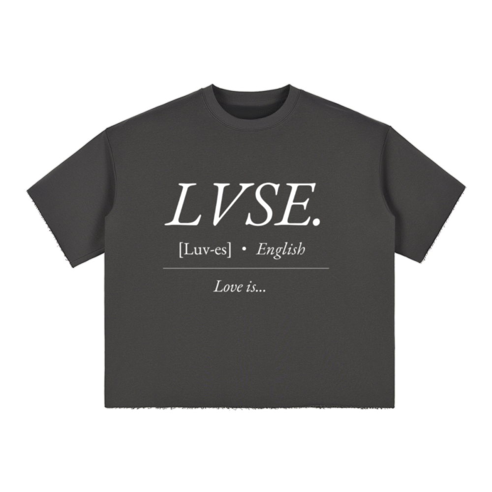 LVSE cropped T-shirt, Cropped fitted T-shirt, Raw hem crop top, Black cropped T-shirt, Charcoal gray crop top, Streetwear crop tee,