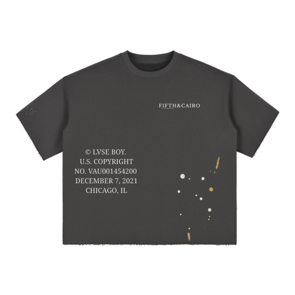 Cropped Terry T-shirt