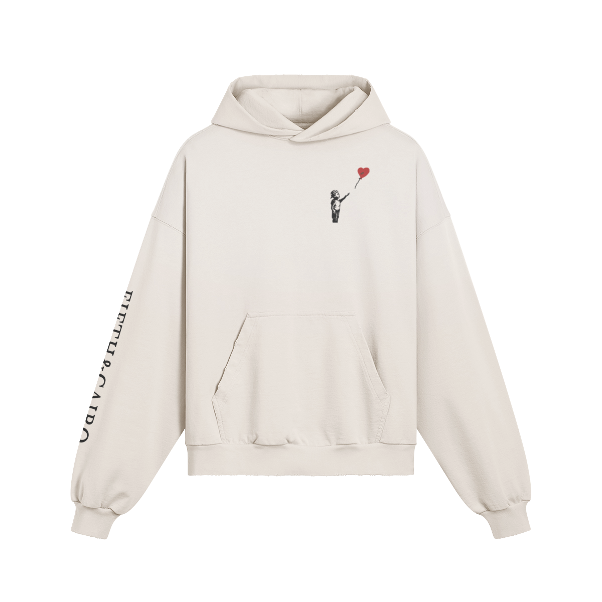 DISTRESSED HOODIE