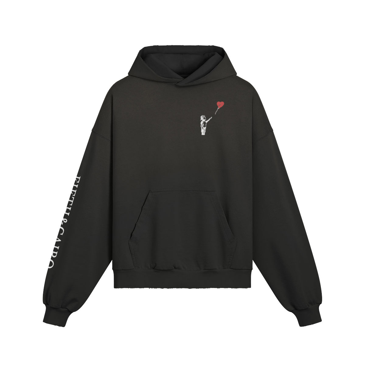 DISTRESSED HOODIE