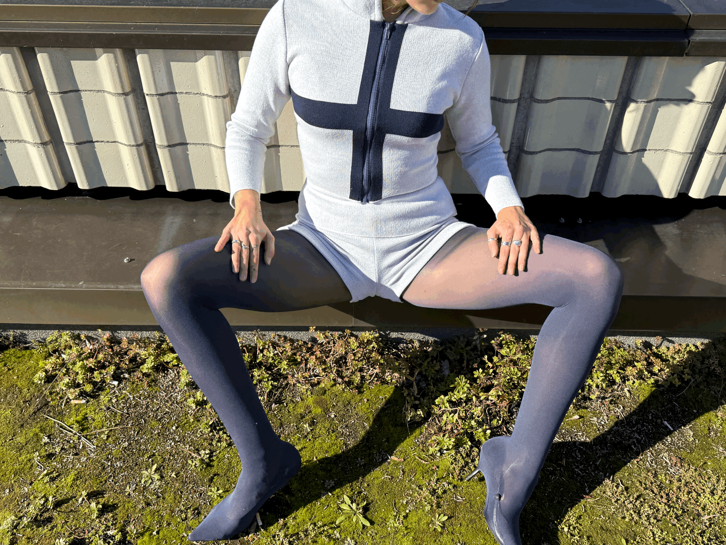 [ FINLAND KNIT HOODIE ]