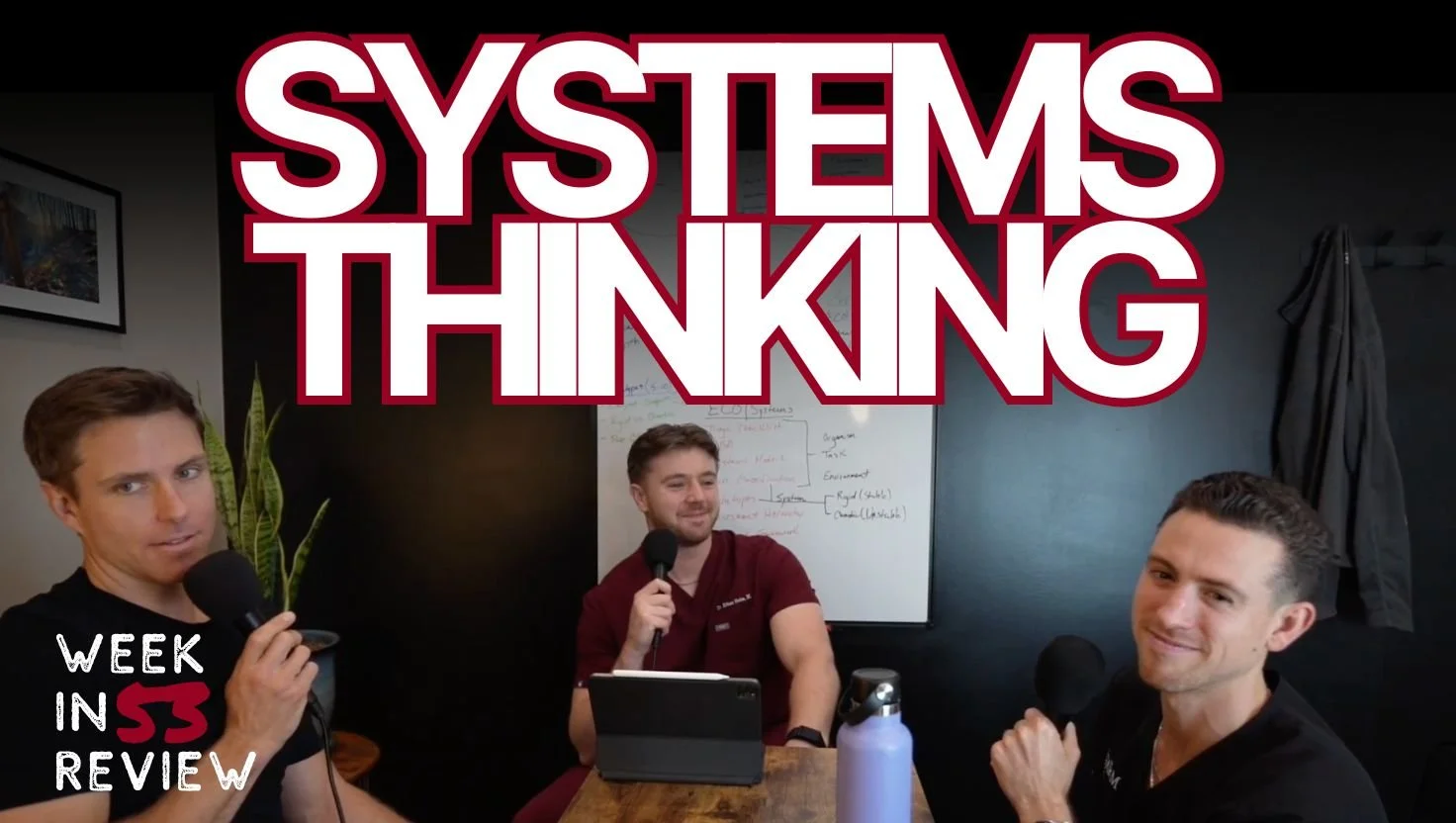 Systematic Thinking for the Win: Week in Review 53
