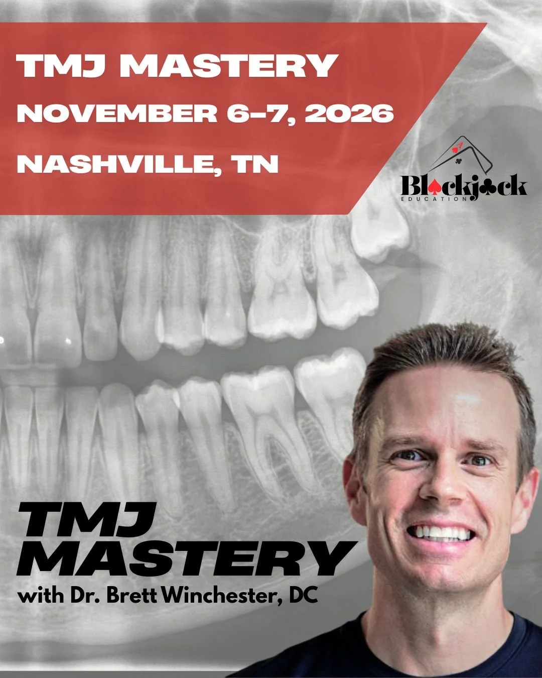 TMJ Mastery Seminar with Dr. Brett Winchester