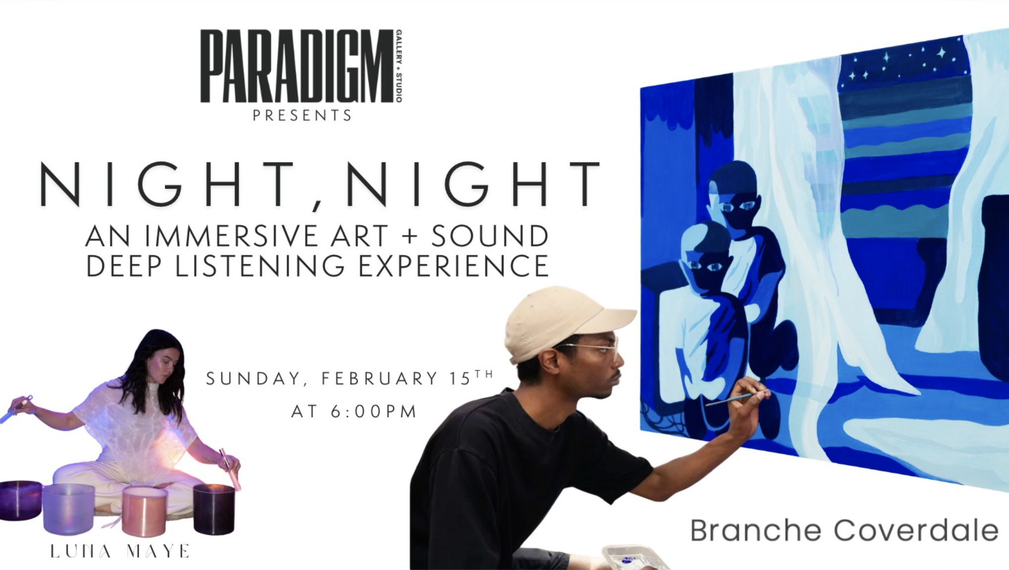 NIGHT NIGHT: An Immersive Art + Sound Deep Listening Experience