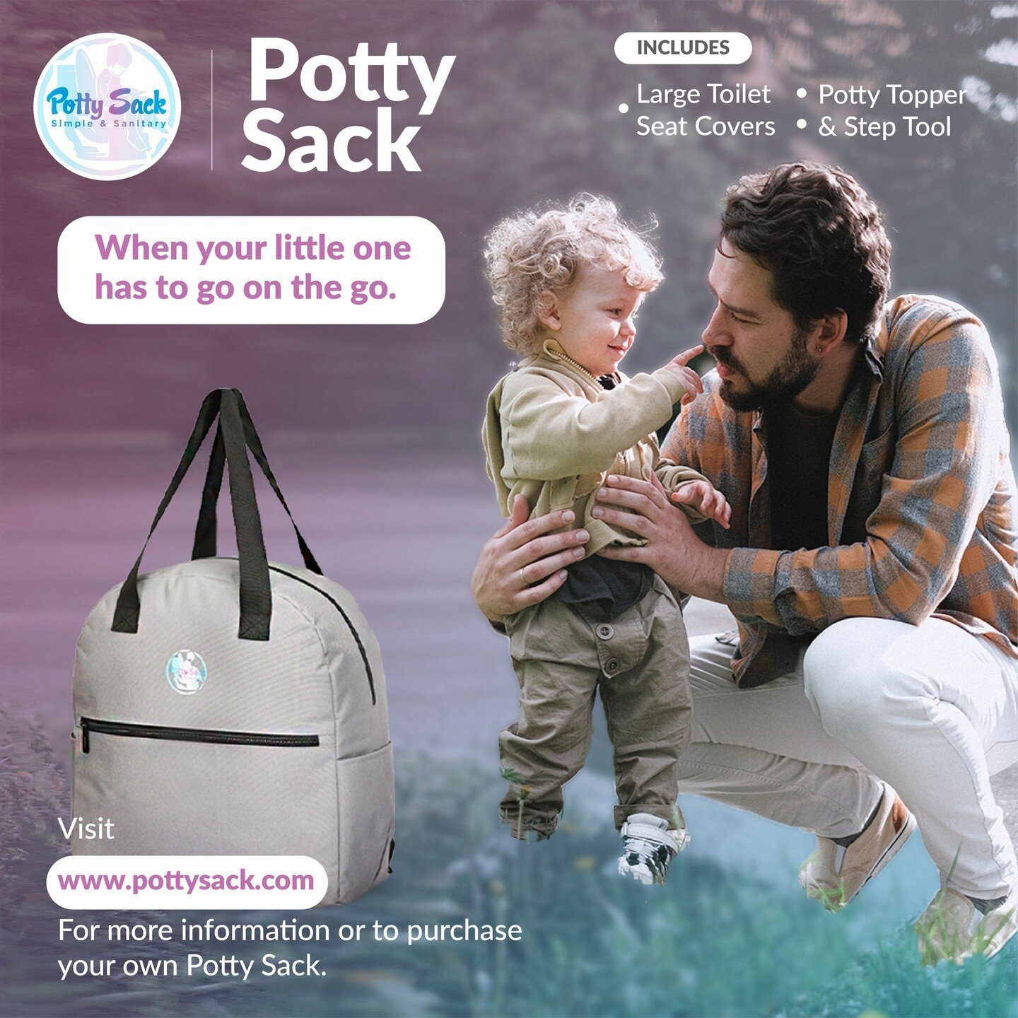 Potty Sacks are available for Order!

Check out Our Potty Sacks Website 
www.pottysacks.com