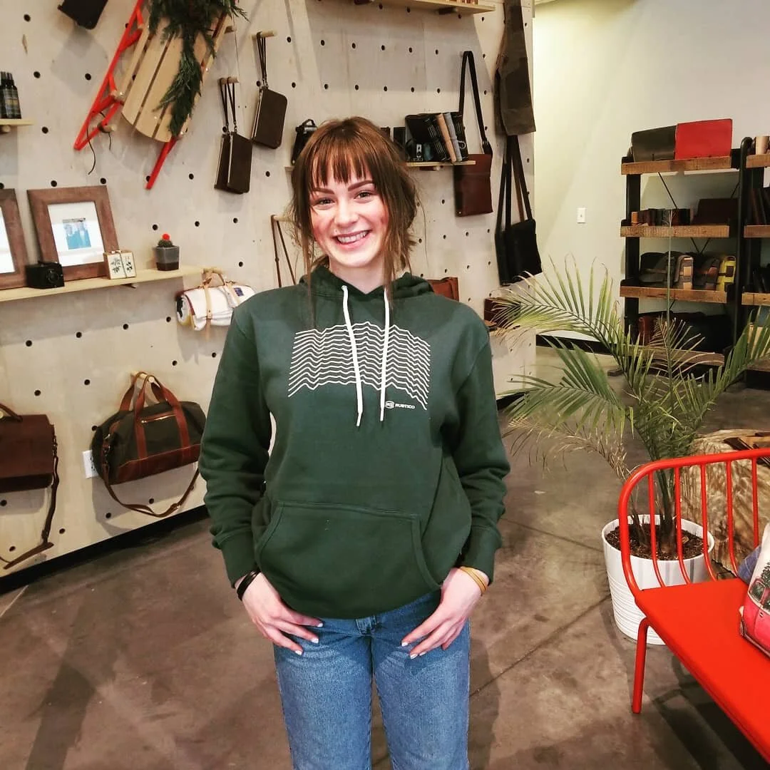 New hoodies for @rusticomade  Modeled by @rachelnicole.j