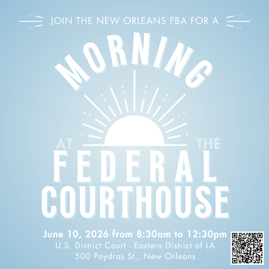 Morning at the Federal Courthouse