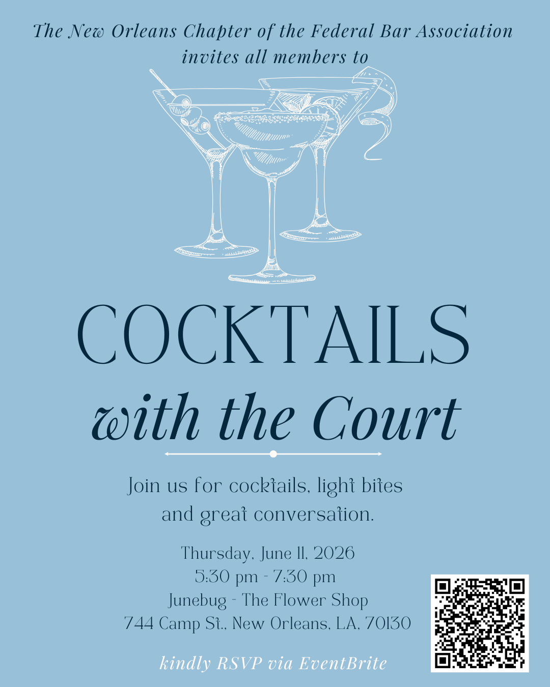 Cocktails with the Court