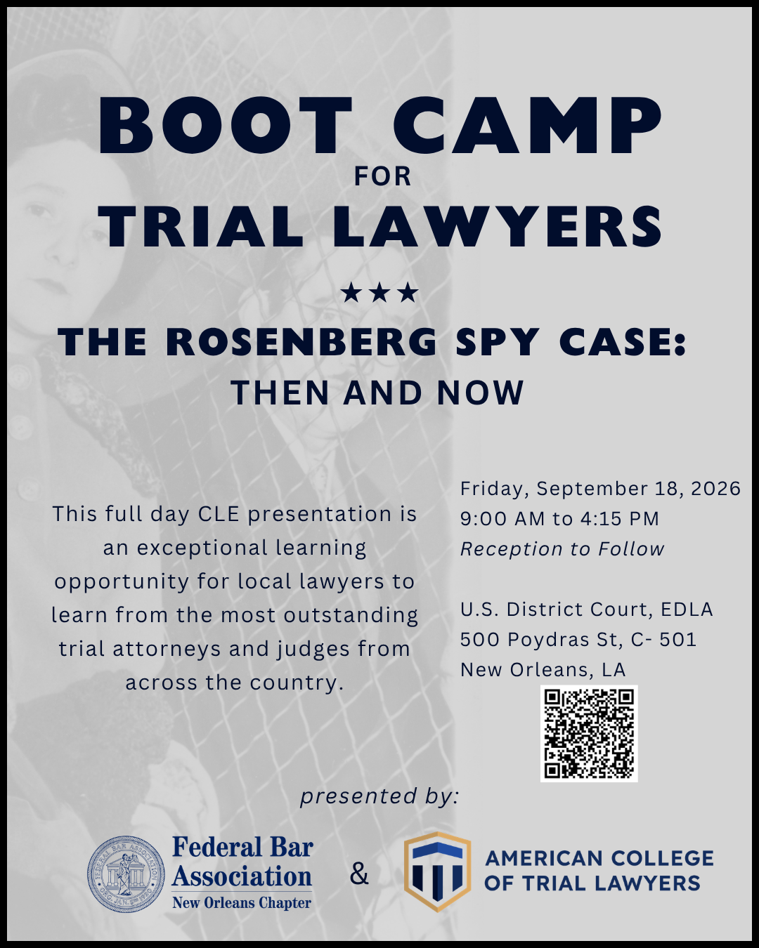 Boot Camp for Trial Laywers