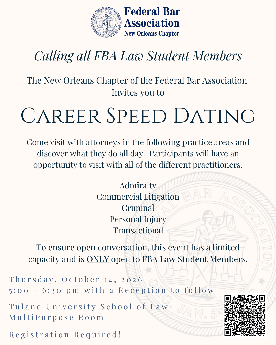 Career Speed Dating