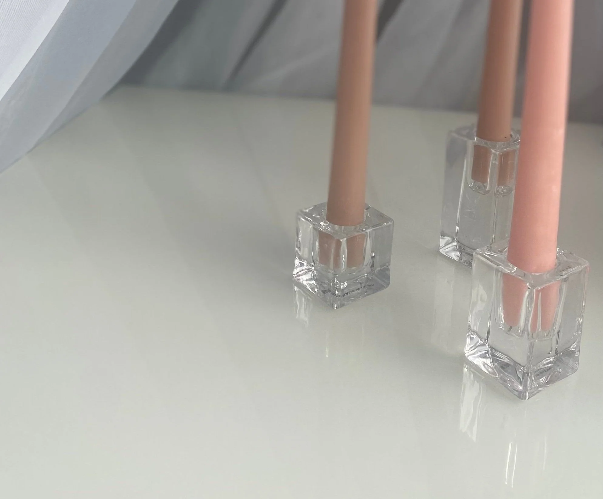 Glass Block Candle Holder 
Quantity: 73 
50¢ each