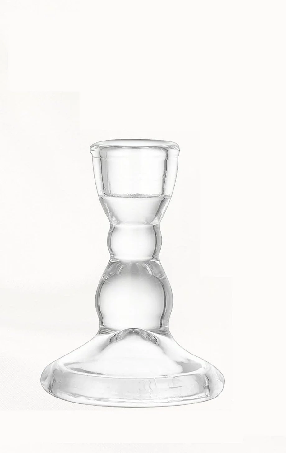 Slender Glass Taper Candle Holder 
Quantity: 18 
50¢ each