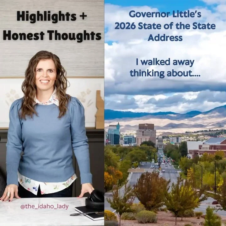 𝗘𝗻𝗱𝘂𝗿𝗶𝗻𝗴 𝗜𝗱𝗮𝗵𝗼.⁣
𝗕𝗶𝗴 𝘁𝗵𝗲𝗺𝗲𝘀, 𝗯𝗶𝗴 𝗽𝗿𝗶𝗼𝗿𝗶𝘁𝗶𝗲𝘀, 𝗮𝗻𝗱 𝗿𝗲𝗮𝗹 𝗾𝘂𝗲𝘀𝘁𝗶𝗼𝗻𝘀.⁣
⁣
Governor Brad Little outlined a vision centered on fiscal restraint, cutting red tape, protecting public schools, workforce develop