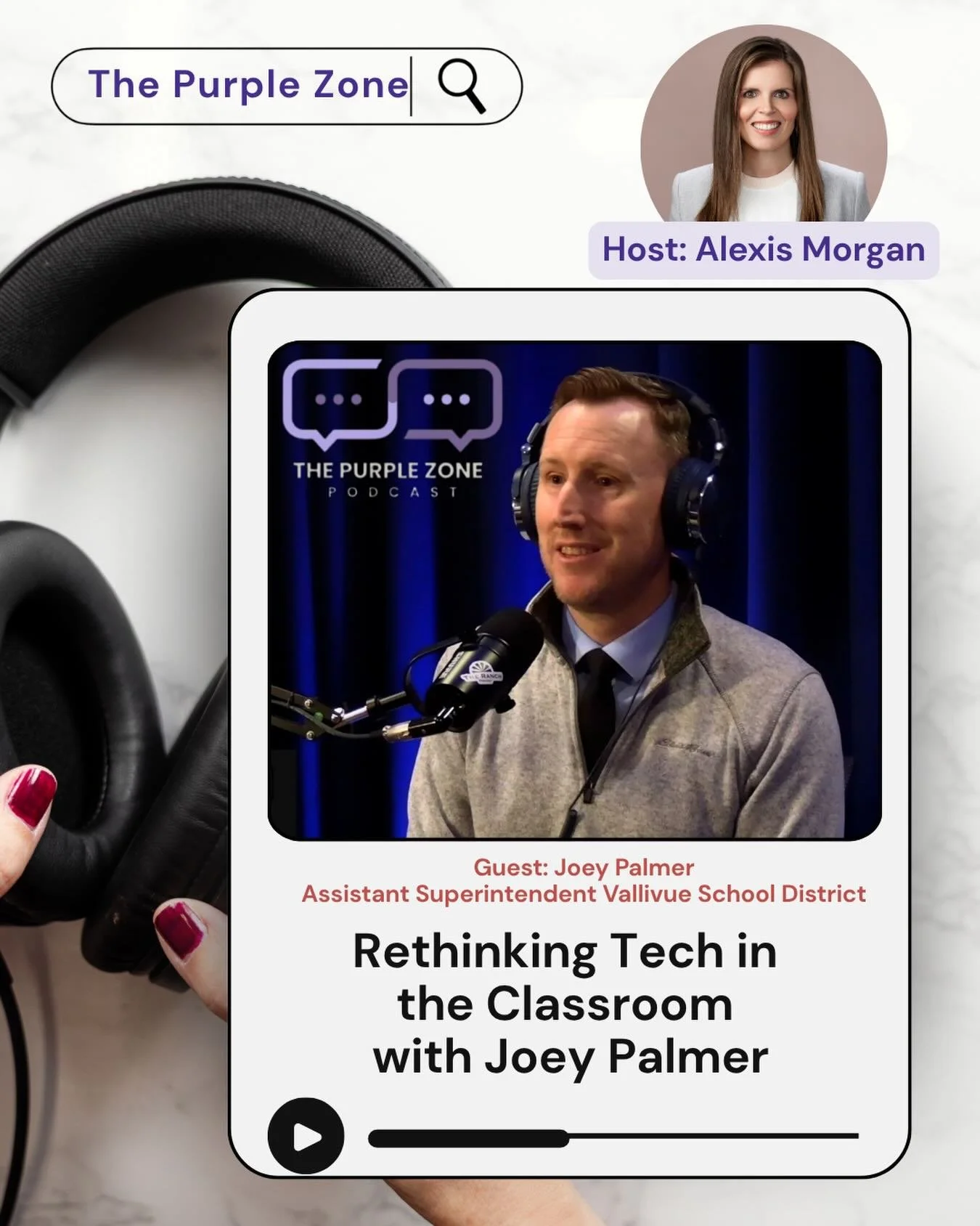𝗡𝗲𝘄 𝗲𝗽𝗶𝘀𝗼𝗱𝗲 𝗶𝘀 𝘂𝗽 🎧 What if more technology doesn&rsquo;t always mean better learning?⁣
⁣
In this episode, I talk with Joey Palmer about what it looks like to rethink tech in the classroom, not from an anti-tech perspective, but from a