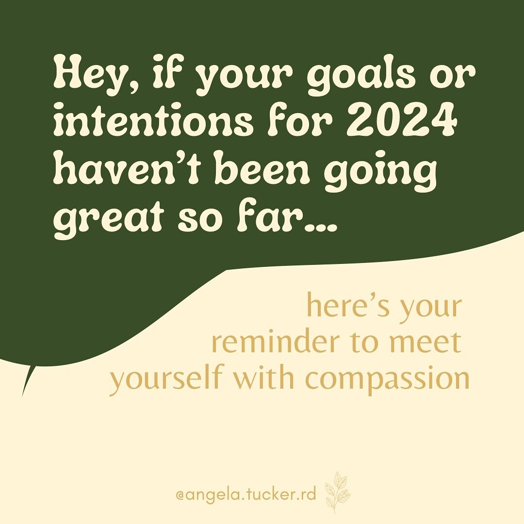 Real talk: My 2024 intentions haven&rsquo;t been going great so far. 

Some unexpected life stuff happened, and I leaned into my old familiar false refuges - distractions, scrolling, multitasking. 

And that is okay. 

It&rsquo;s easy to fall into an