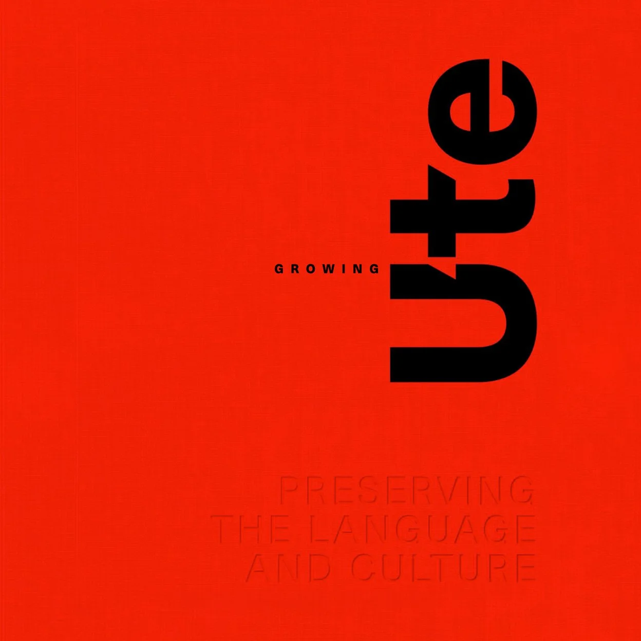 Growing Ute Book