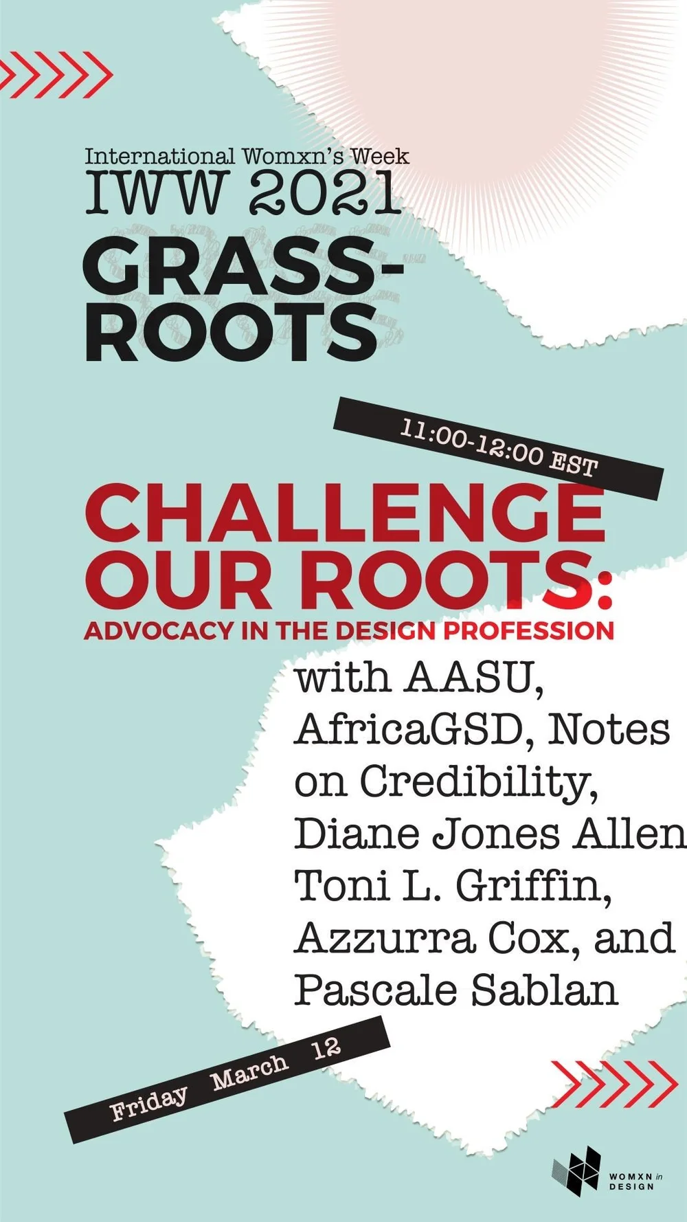 CHALLENGE OUR ROOTS: ADVOCACY IN THE DESIGN PROFESSION Harvard University Graduate School of Design African American Student Union