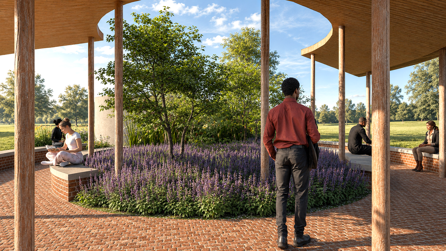 Liberation Labyrinth concept rendering