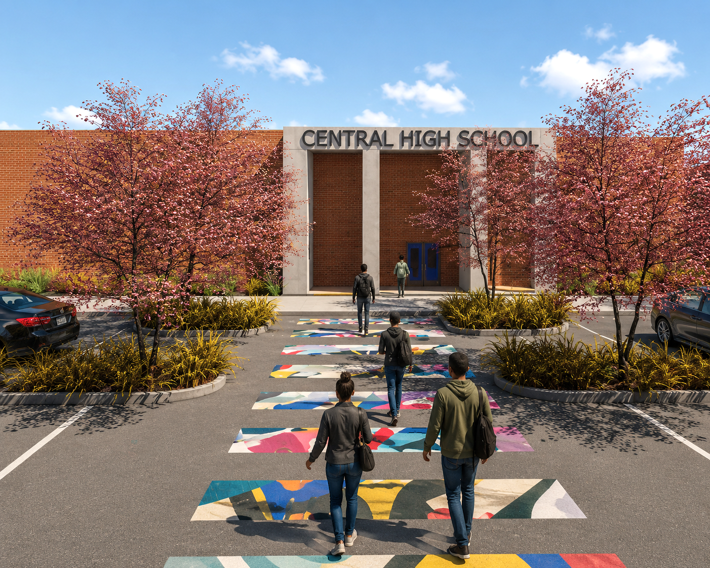 Central High School landscape and campus improvements
