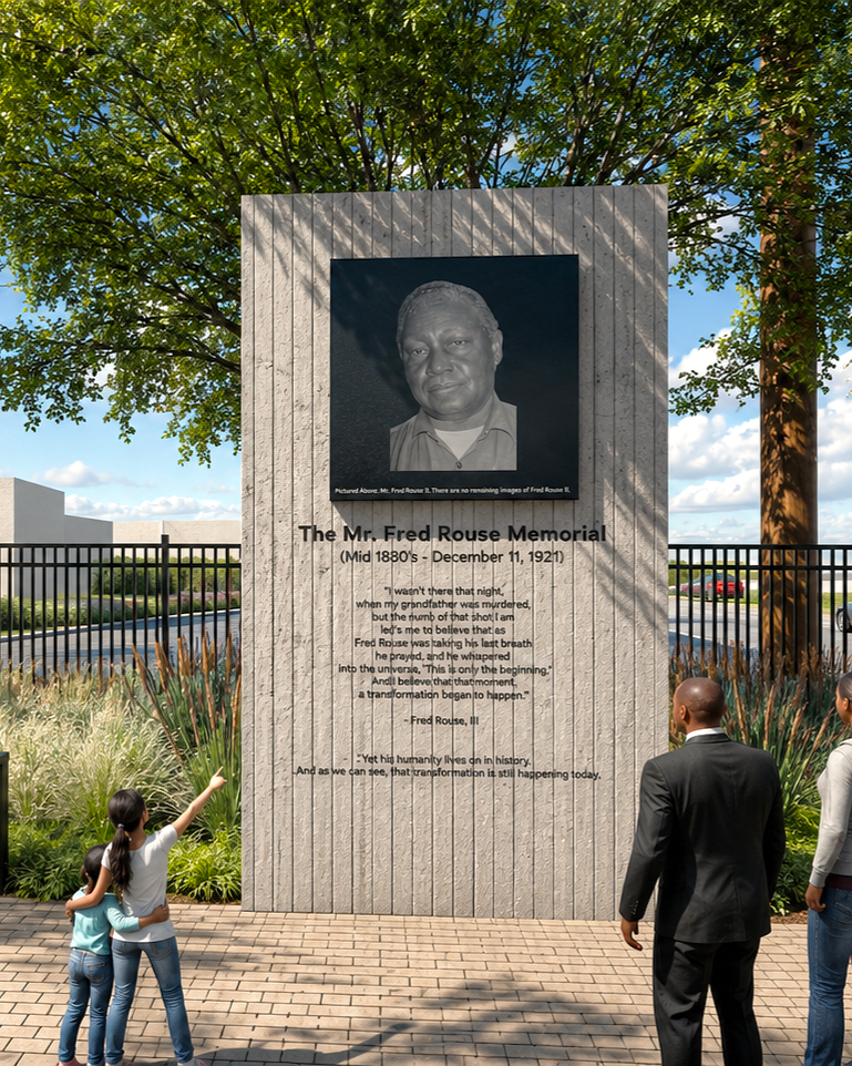 Fred Rouse Memorial monument