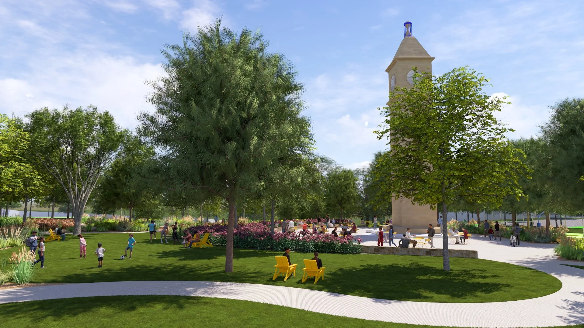 Cudell Commons community park